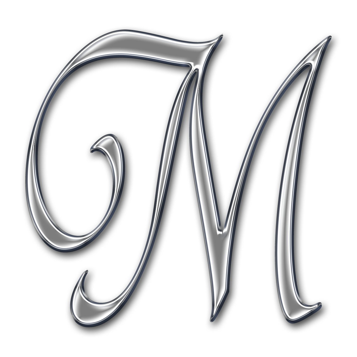 13 Fancy M Letter Outline Free Cliparts That You Can Download To You