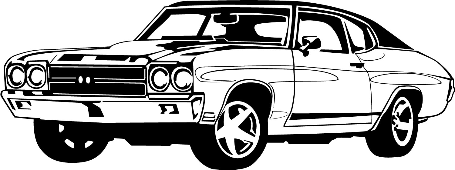 About Vehicles Love To Have A Fast Car Clipart Black And White
