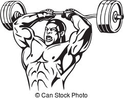 Bodybuilding And Powerlifting   Vector   Bodybuilding And   