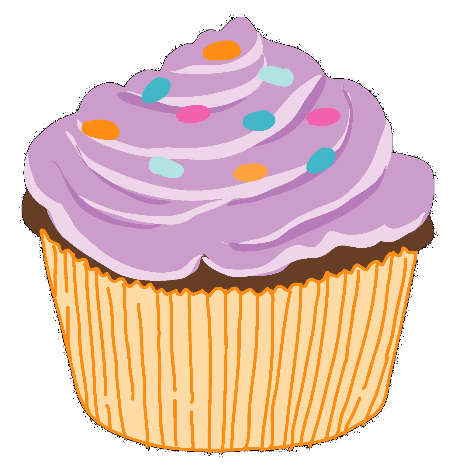 Chocolate Cupcakes Clipart   Clipart Panda   Free Clipart Images