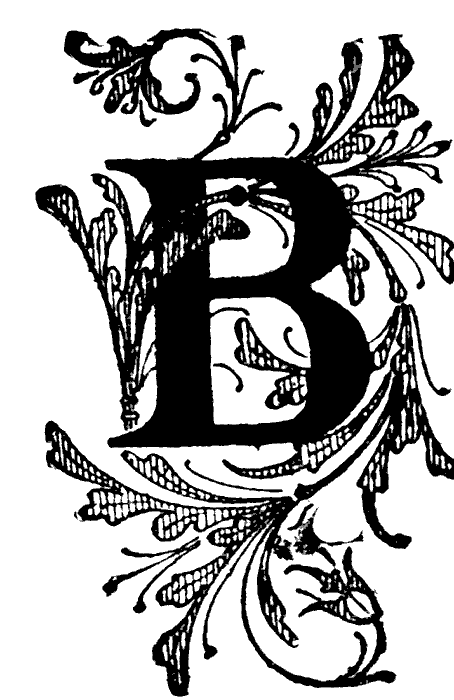 Educational Clipart  Decorative Letters B 13