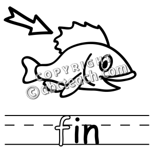 Fish Fin Clipart Etc Picture