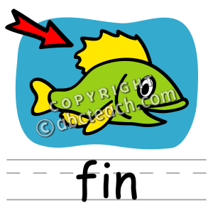 Fish Fin Clipart Funny   Doblelol Com