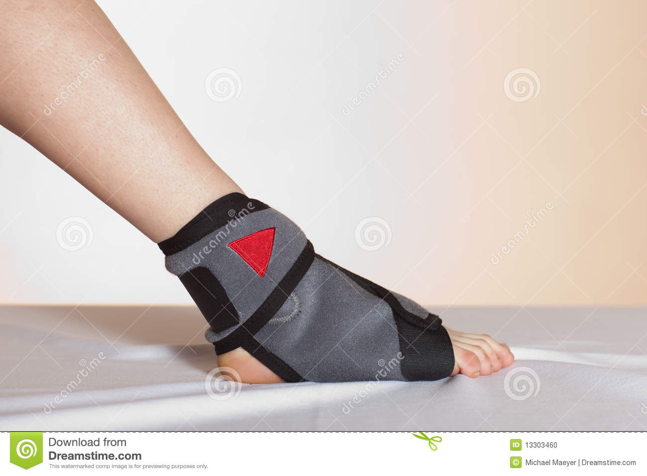 Foot Injury Stock Photo   Image  13303460