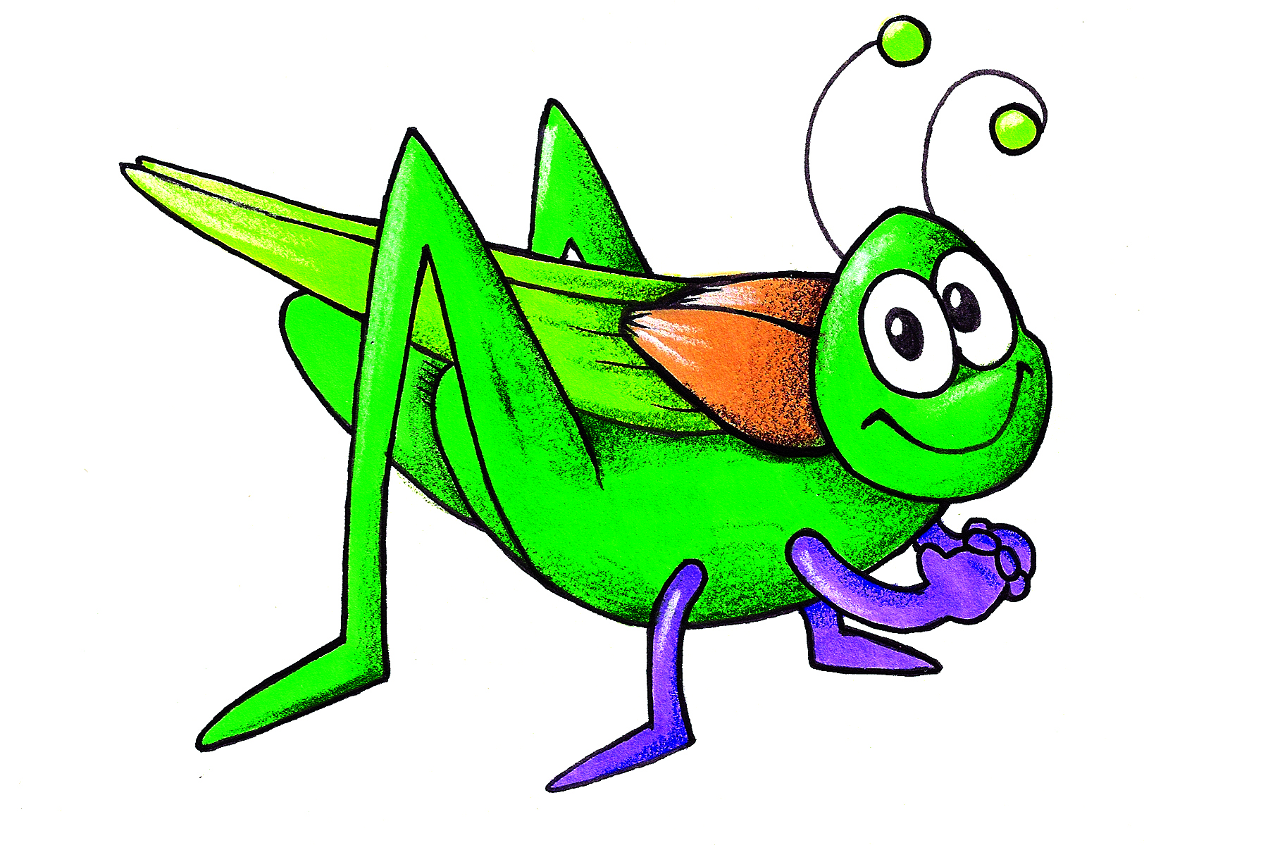 Grasshopper Cartoon Images   Cliparts Co