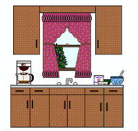 Kitchen Sink And Cabinets Overlook Window 24 Hours Animated Jpg