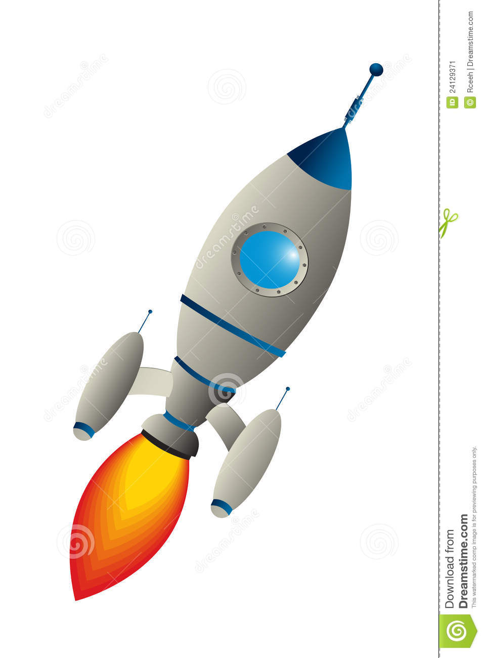 Launch Clipart Clip Art Rocket 24129371 Jpg