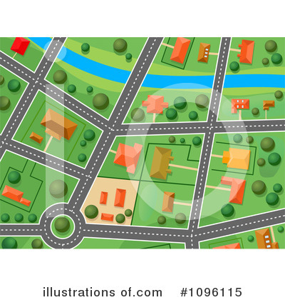 Map Clipart  1096115 By Seamartini Graphics   Royalty Free  Rf  Stock