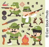 Military Men Vector Clipart And Illustrations