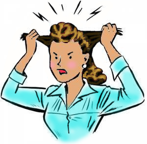 Search Results Woman Pulling Her Hair Out Vector   Eps Files