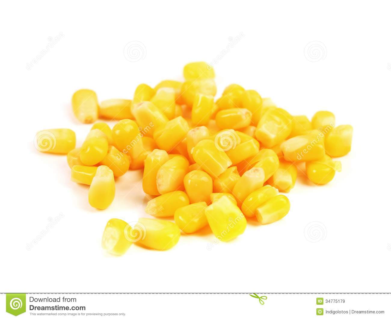 Some Corn Kernels Royalty Free Stock Images   Image  34775179