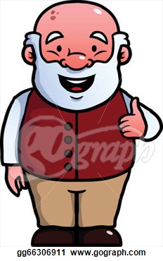 Stock Illustration   Old Man Giving A Thumbs Up  Clipart Illustrations