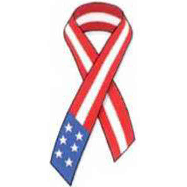 Temporary Tattoos Red White And Blue Ribbon Stock Non Toxic