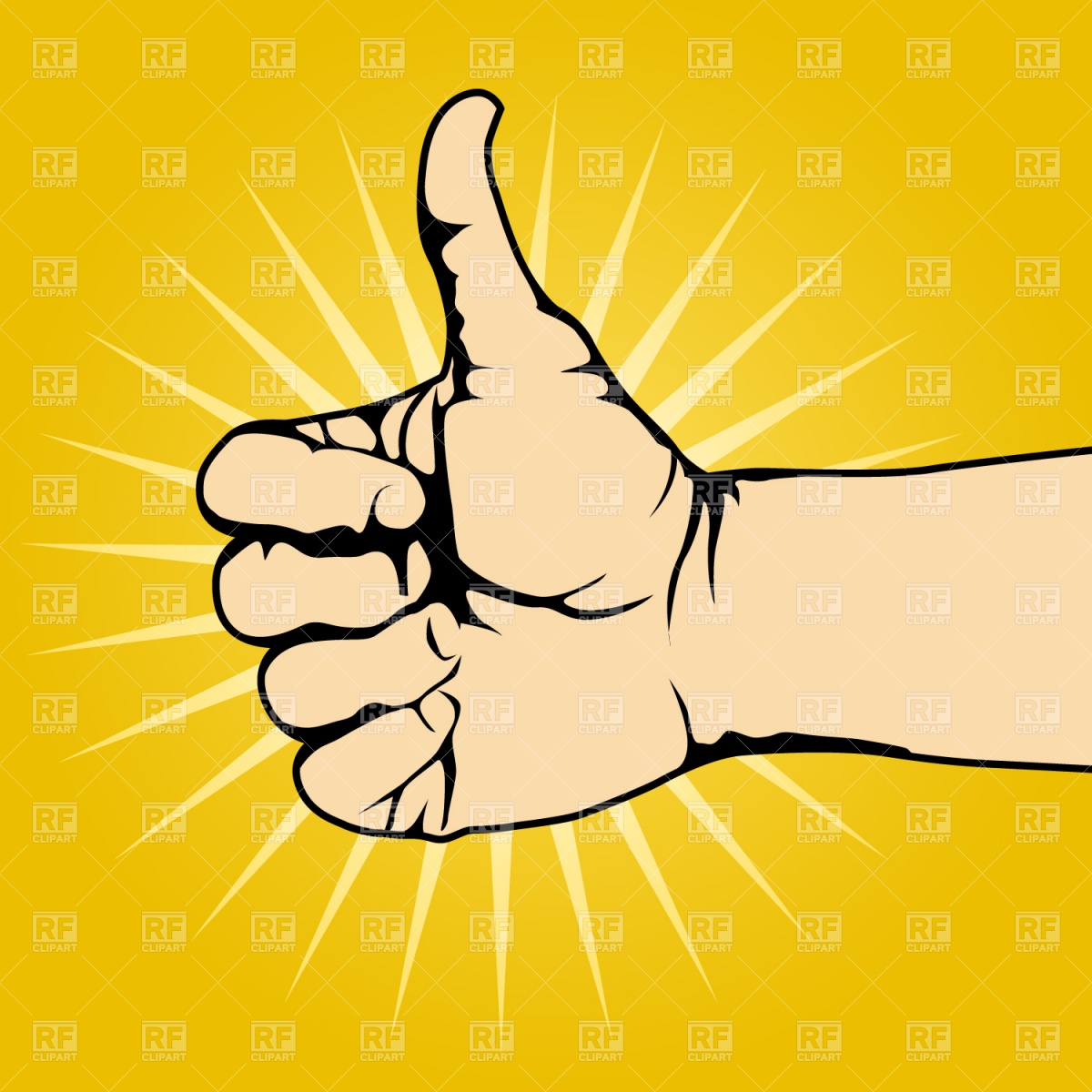 Thumbs Up 1576 Signs Symbols Maps Download Royalty Free Vector