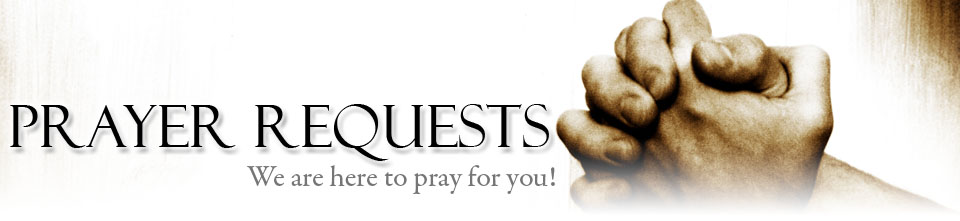 To Submit Your Prayer Request Click On The Send Prayer Request    