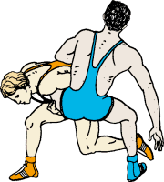 Wrestling Clipart  Free Graphics Images   Pictures Of Wrestlers Sumo