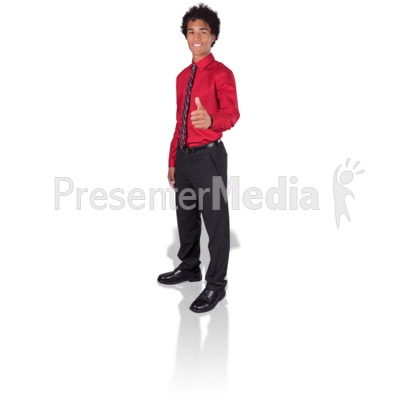 Young Man Thumbs Up   Business And Finance   Great Clipart For