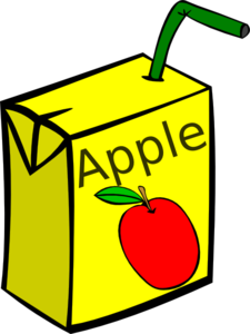Apple Juice Box Clip Art At Clker Com   Vector Clip Art Online