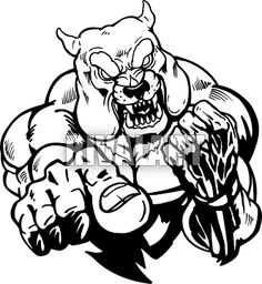 Bulldogs Sports Clip Art   Mean Bulldog Clipart   Rivalart Com More