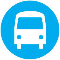 Bus Icon   Awt Travel Blue Icons   Softicons Com