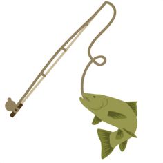Fishing Pole With Fish Svg Files For Scrapbooking Fishing Svg Files