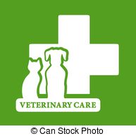 Green Veterinary Care Icon   Isolated Green Veterinary Care