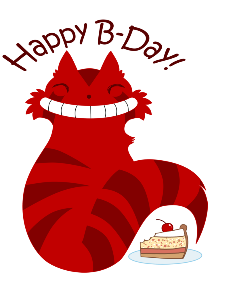 Happy Birthday Deviantart By Cat Orb Clipart