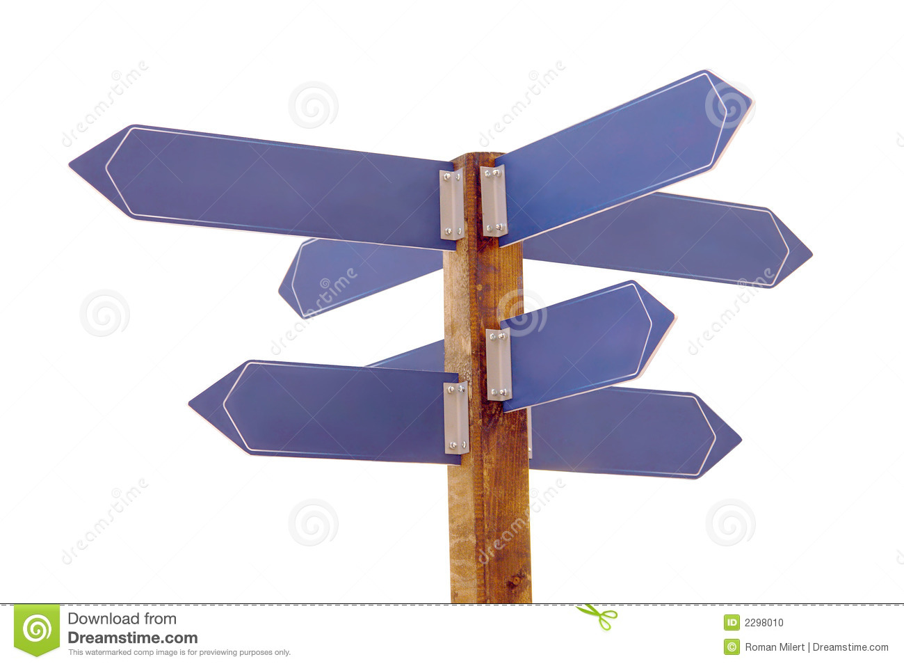 Multi Direction Signpost