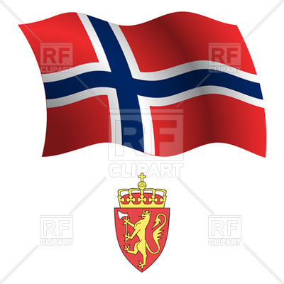 Norway Flag And Coat Of Arms 20720 Signs Symbols Maps Download