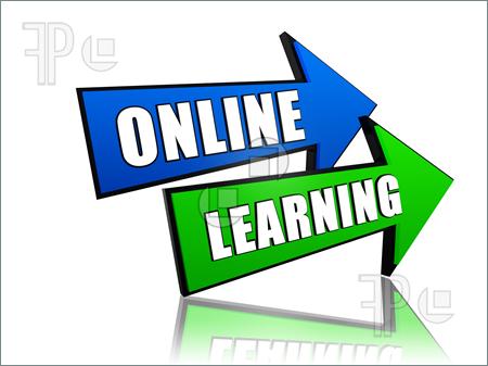 Online Learning In Arrows Illustration  Clip Art To Download At