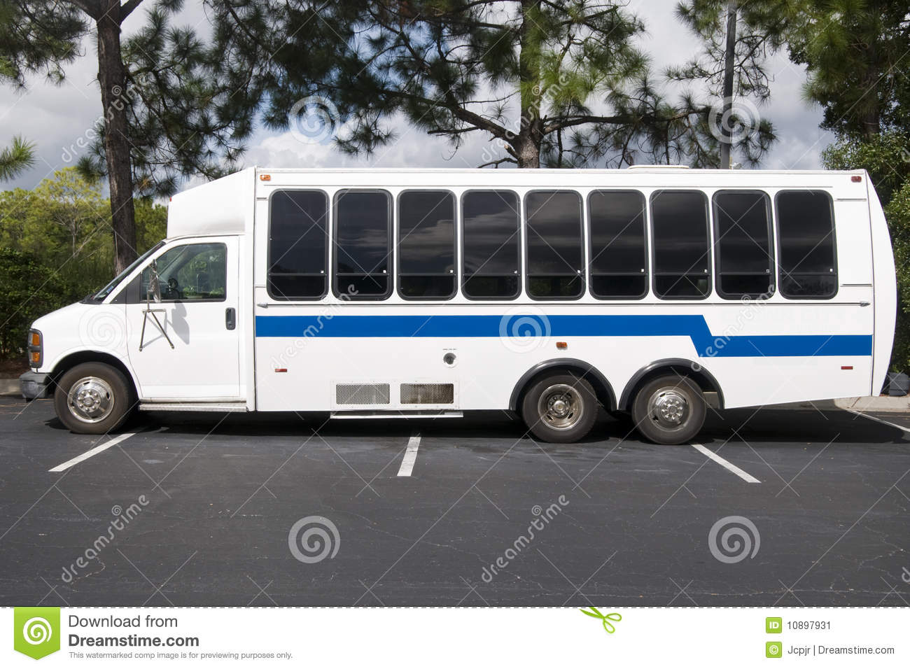Shuttle Bus Stock Image   Image  10897931