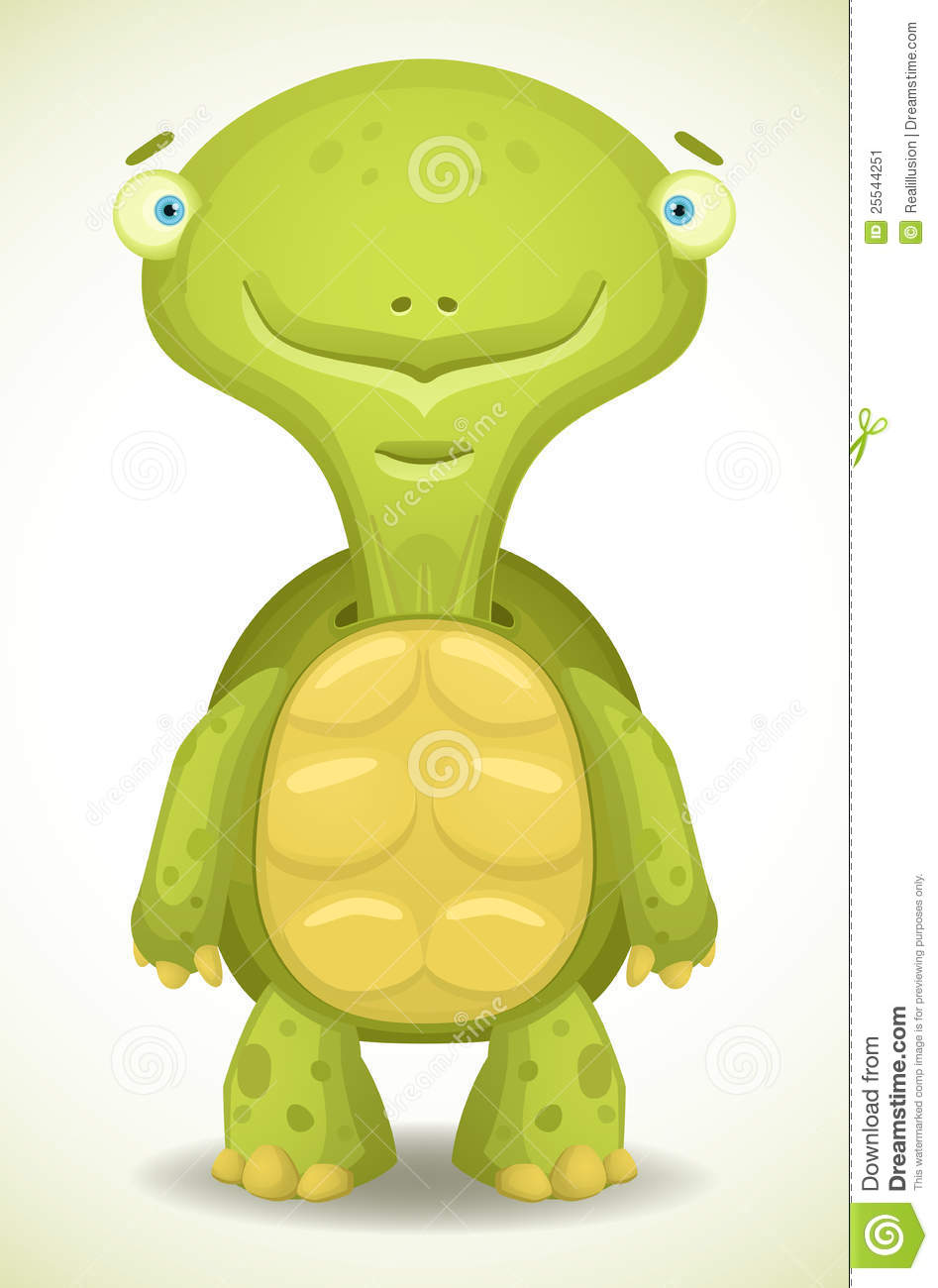 Cartoon Turtle Stock Image   Image  25544251