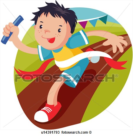 Clipart   Athletic Meeting 6 13years Old Relay Race Pupil Sports    