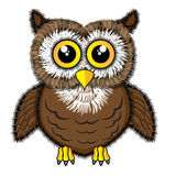 Cute Looking Owl Royalty Free Stock Photography