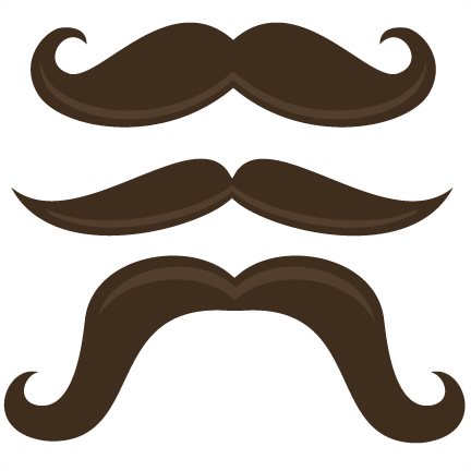 Handlebar Mustache Clip Art   Clipart Best