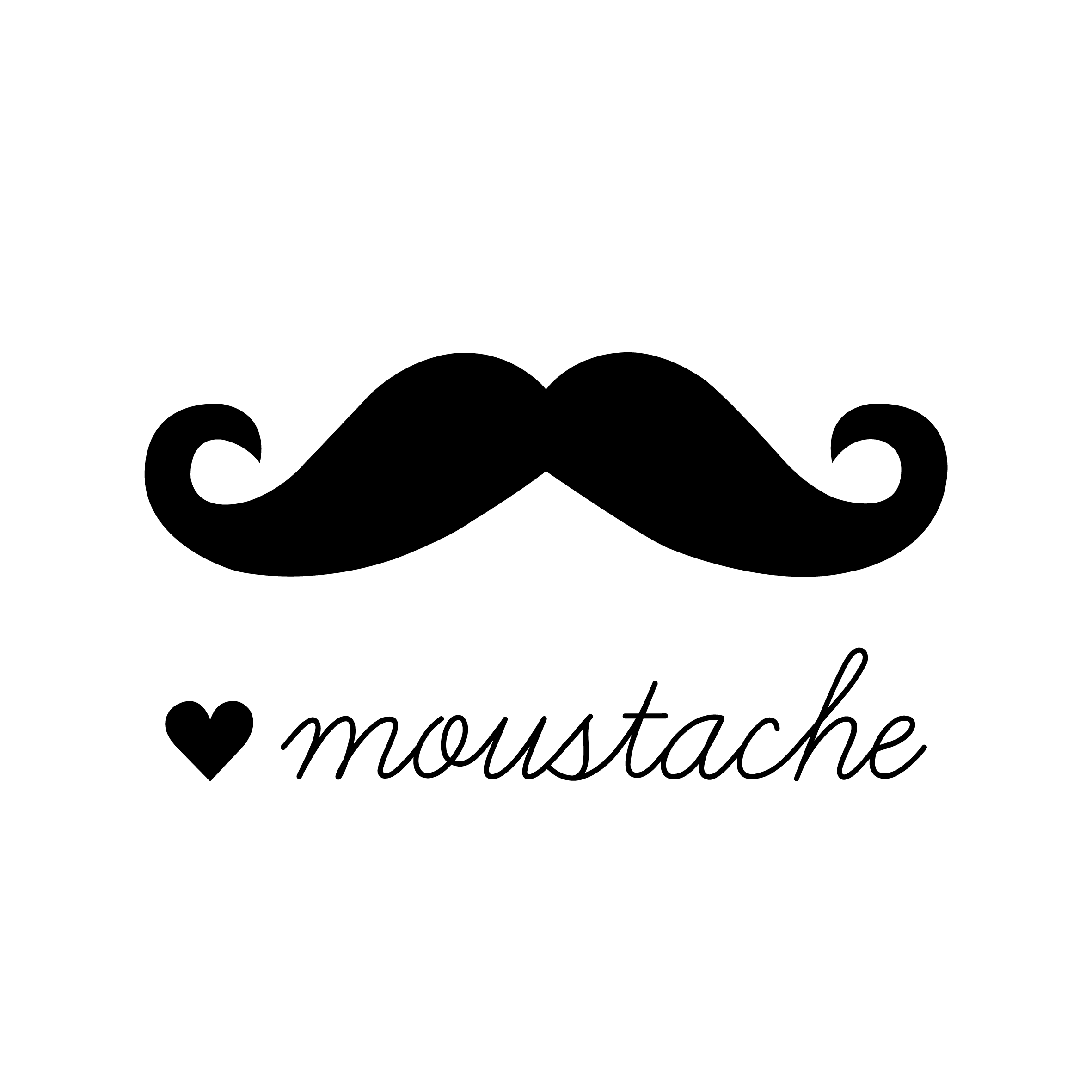 Handlebar Mustache Clip Art Clipart Moustache Picture