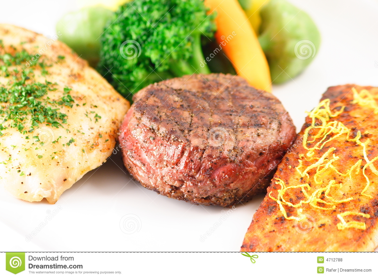 Maximum Protein Meal Royalty Free Stock Photos   Image  4712788