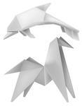 Origami Animals Stock Vector   Clipart Me