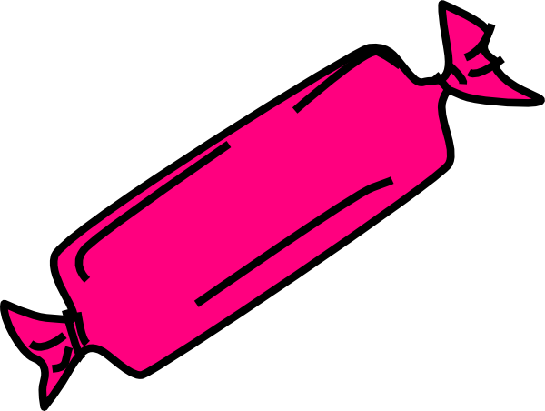 Pink Candy Bar Clip Art At Clker Com   Vector Clip Art Online Royalty