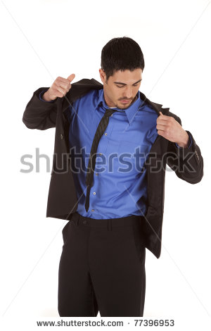 Put On Coat Clipart A Business Man Is Putting On