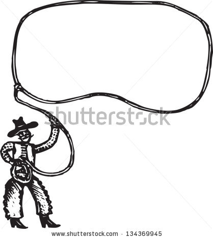 Rope Clipart Black And White Stock Vector Black And White Vector