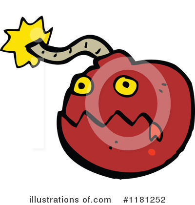Royalty Free Rf Bomb Clipart Illustration By Lineartestpilot Stock