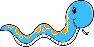 Safari Snake Vector Illustration Stock Photo