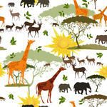 Style Seamless With Wild Animal Skin Pattern Stock Vector   Clipart Me