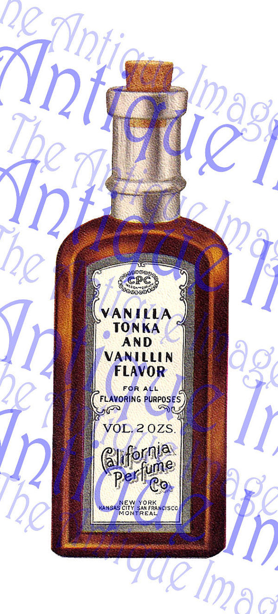 Vanilla Bottle Clipart Clip Art Vanilla Extract