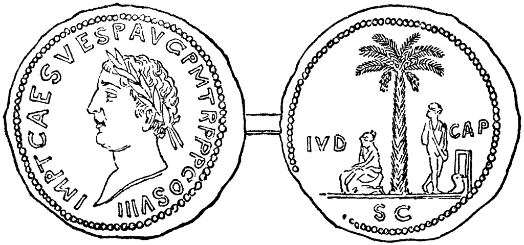 Ancient Roman Coin   Clipart Etc