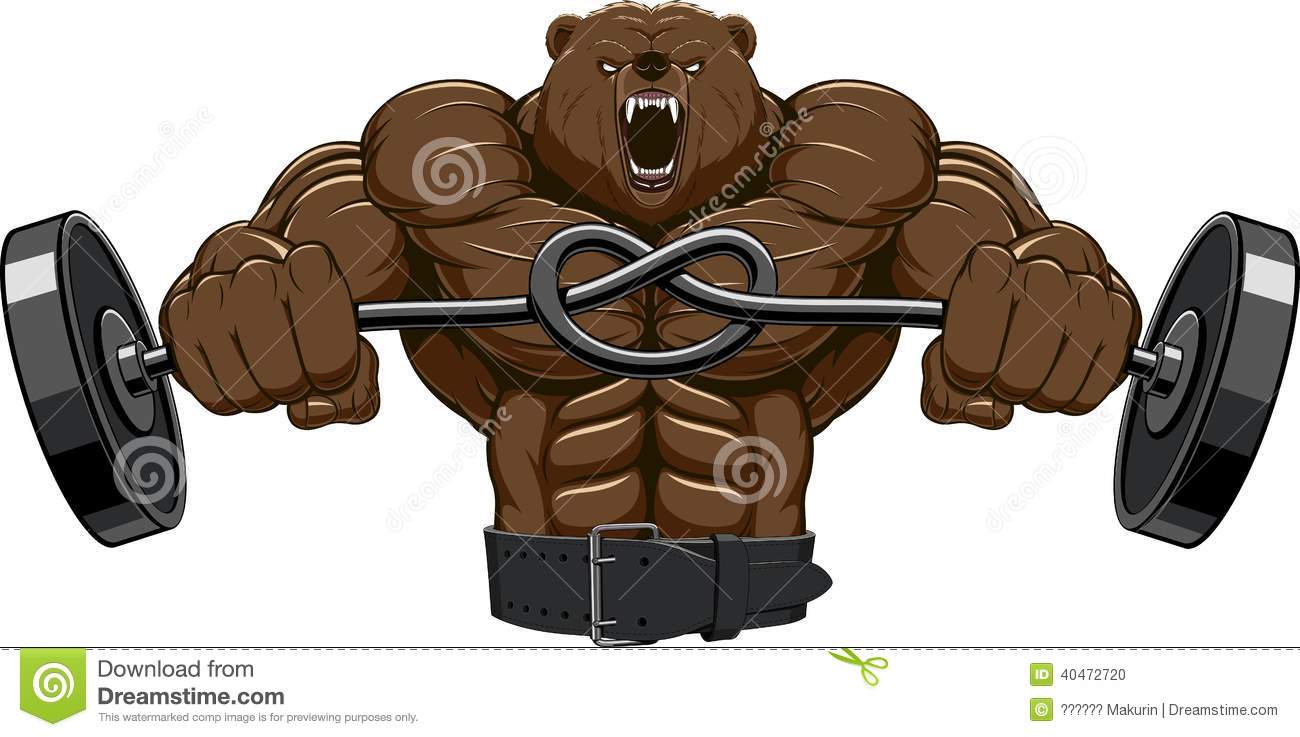 Angry Bear Head Mascot Stock Vector   Image  40472720