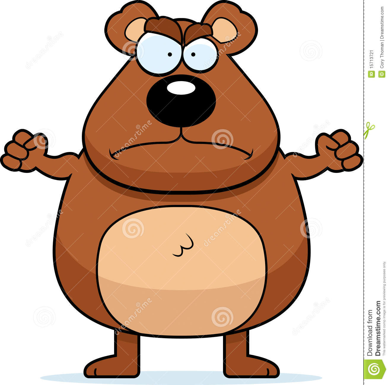 Angry Bear Stock Image   Image  15713721