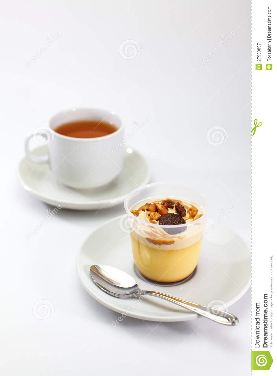 Caramel Pudding Royalty Free Stock Photography   Image  27989897