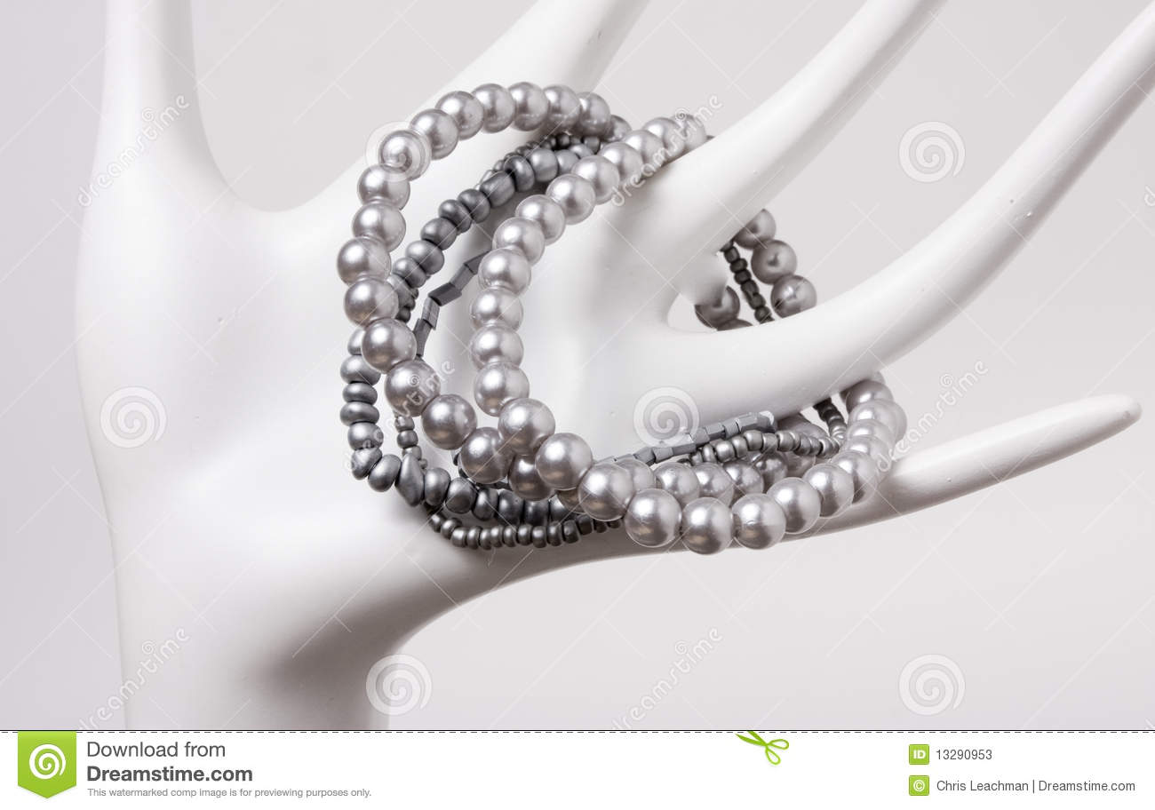 Costume Jewelry Abstract Stock Photos   Image  13290953